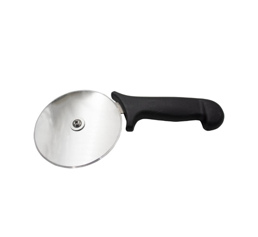Pizza Cutter with Black Plastic Handle