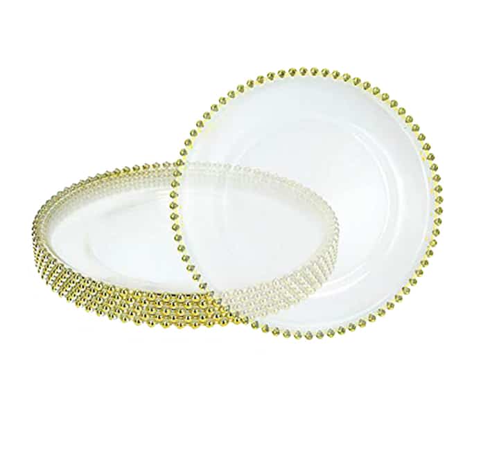 Plastic Beaded Underplate 31.5cm