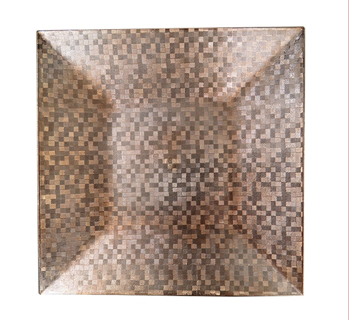 Plastic Square Underplate Rose Gold