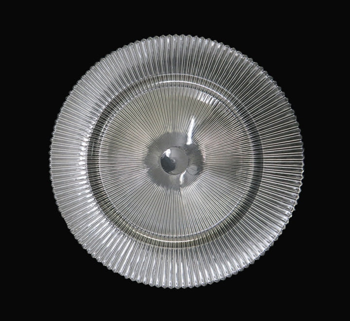 Plastic Underplate Clear - Riffled
