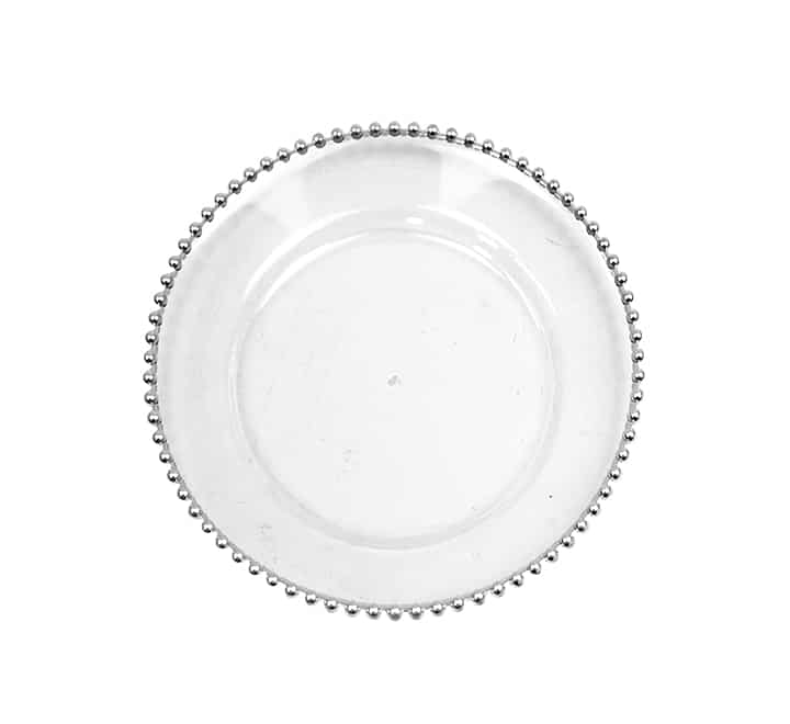Plastic Beaded Underplate 31.5cm