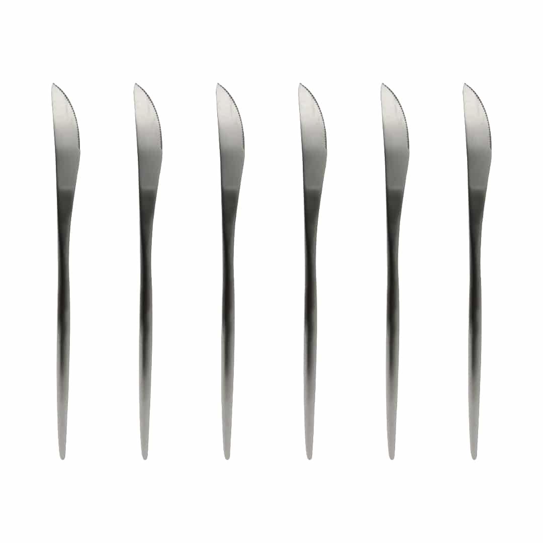 Portugal Cutlery Knife Silver 6 Piece