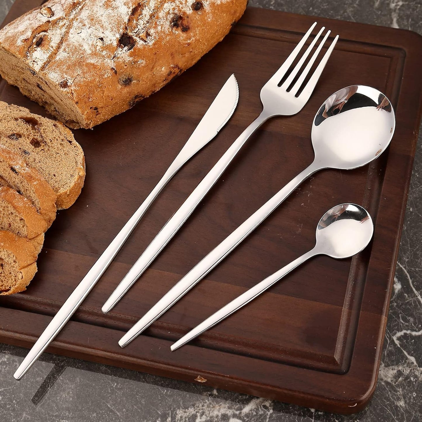 Portugal Cutlery Knife Silver 6 Piece