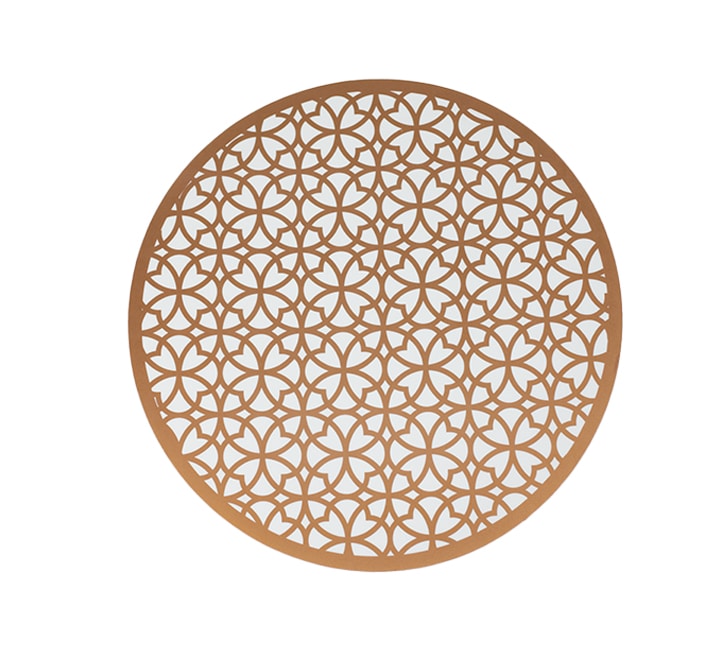 Rose Gold Table Mat - 12 Pack