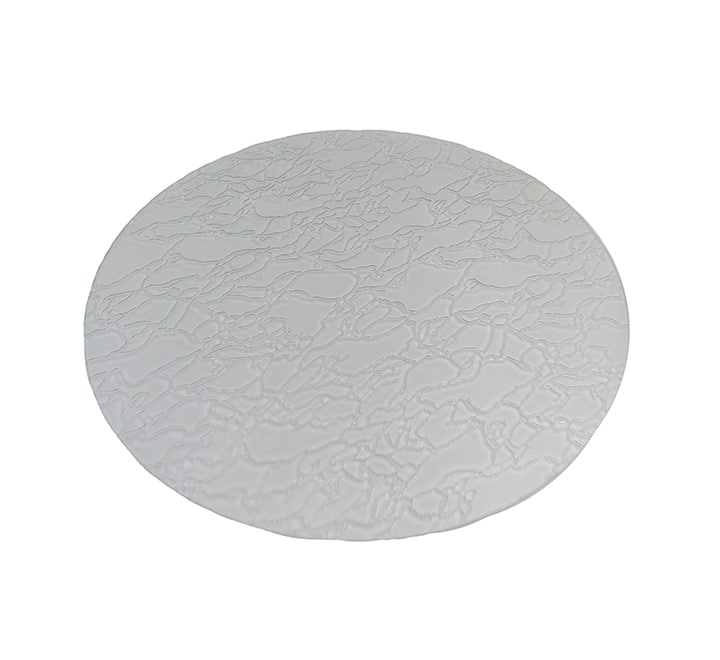 Round Glass Underplate 40cm - Patterned