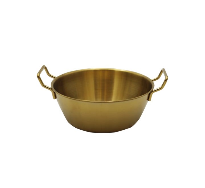 Round Metal Serving Dish