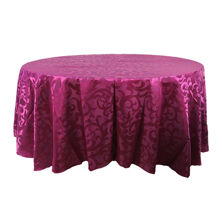 Round Patterned Table Cloth - 280cm