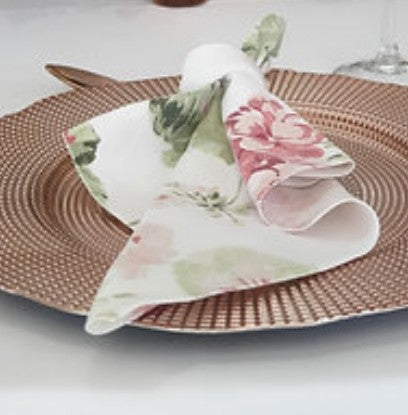 Savoy Rose Gold Plastic Underplate