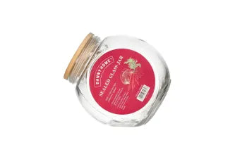 Sealed Glass Jar Bamboo Lid (500ml)