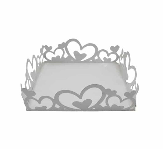 Serviette Holder - Hearts