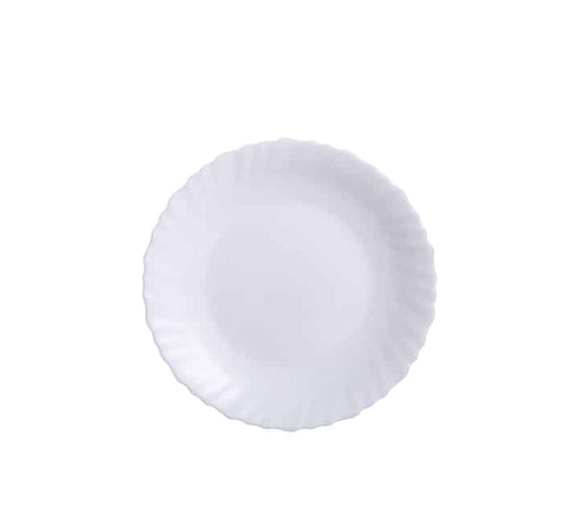 Shell White Dessert Plate 19cm