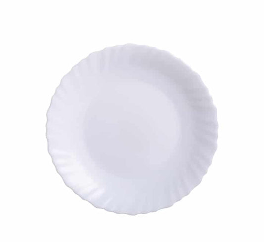 Shell White Dinner Plate 25cm
