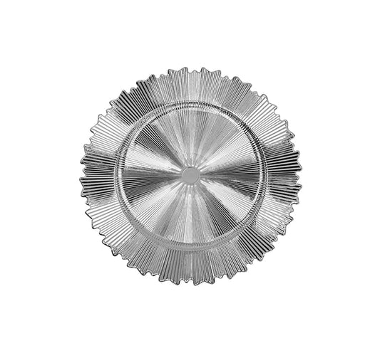 Shiny Plastic Underplate Firework Pattern