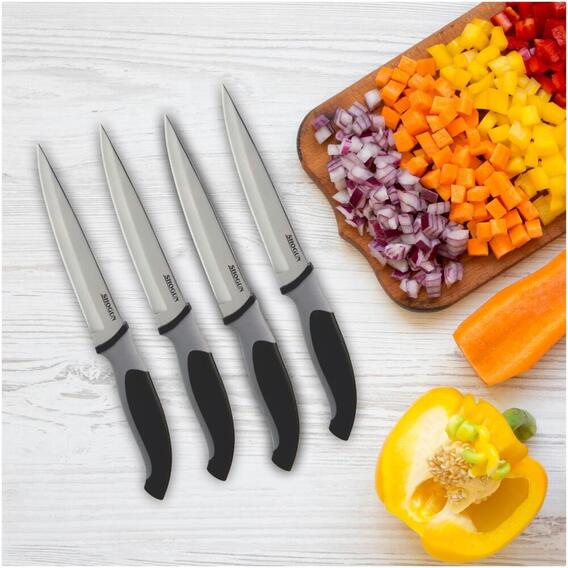 Shogun Knife 4pc & Sharpening Set