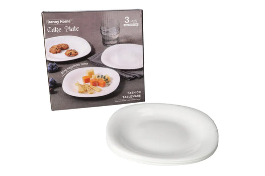 Side Plate Set 3pcs (20cm)