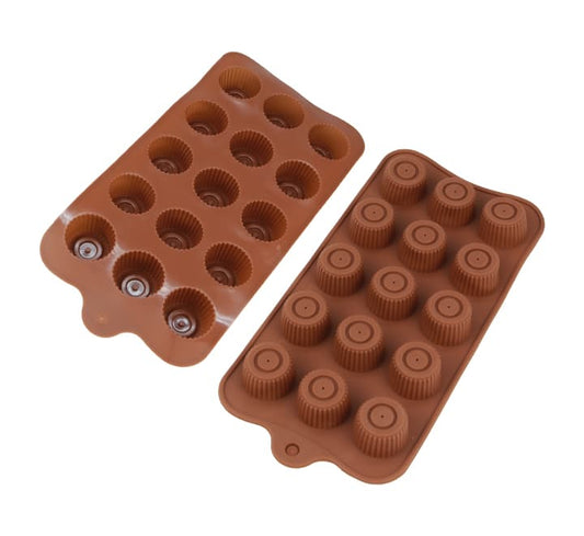 Silicone Chocolate Mould - 15 Holes