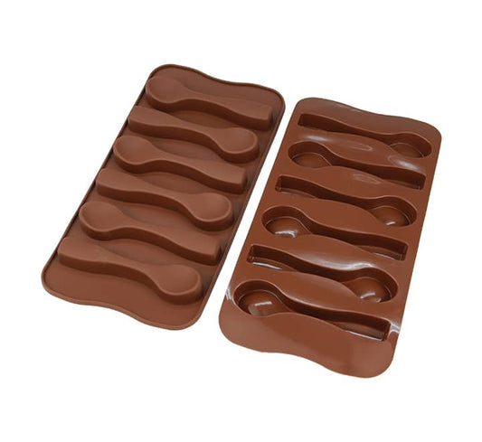 Silicone Spoon Shape Chocolate Mould