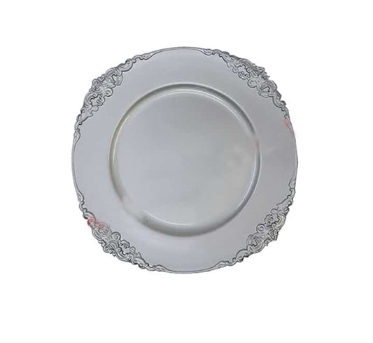 Silver Plastic Underplate