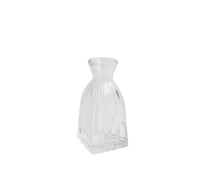 Single Stem Mini Glass Vase 11cm
