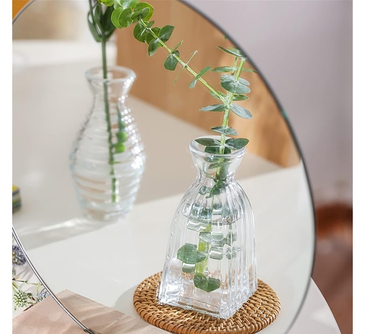 Single Stem Mini Glass Vase 11cm