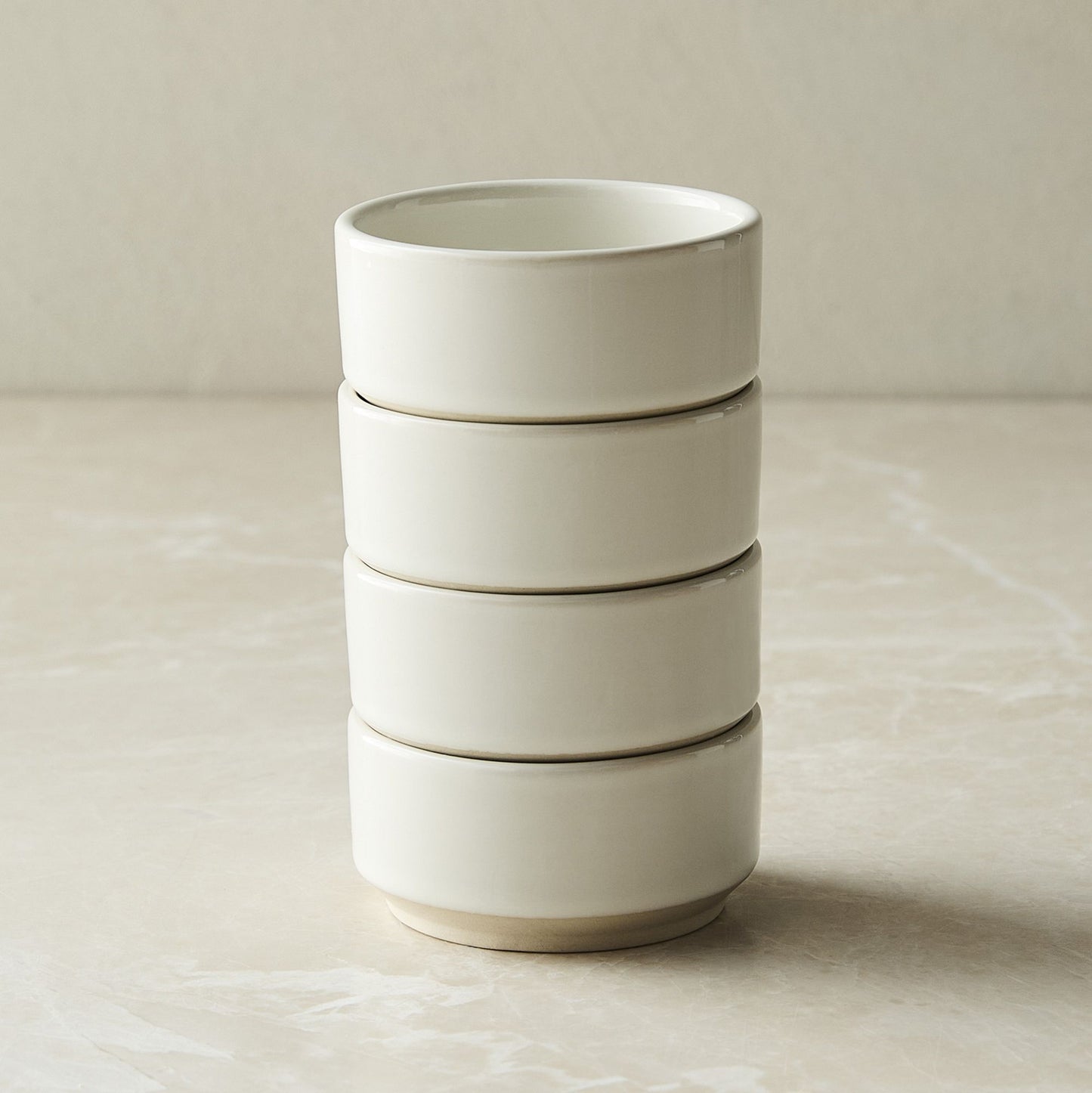 Small Ceramic Bowl - 12x7cm Off-White