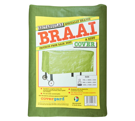 Solmac Rectangle Braai Cover Large 1150 mm