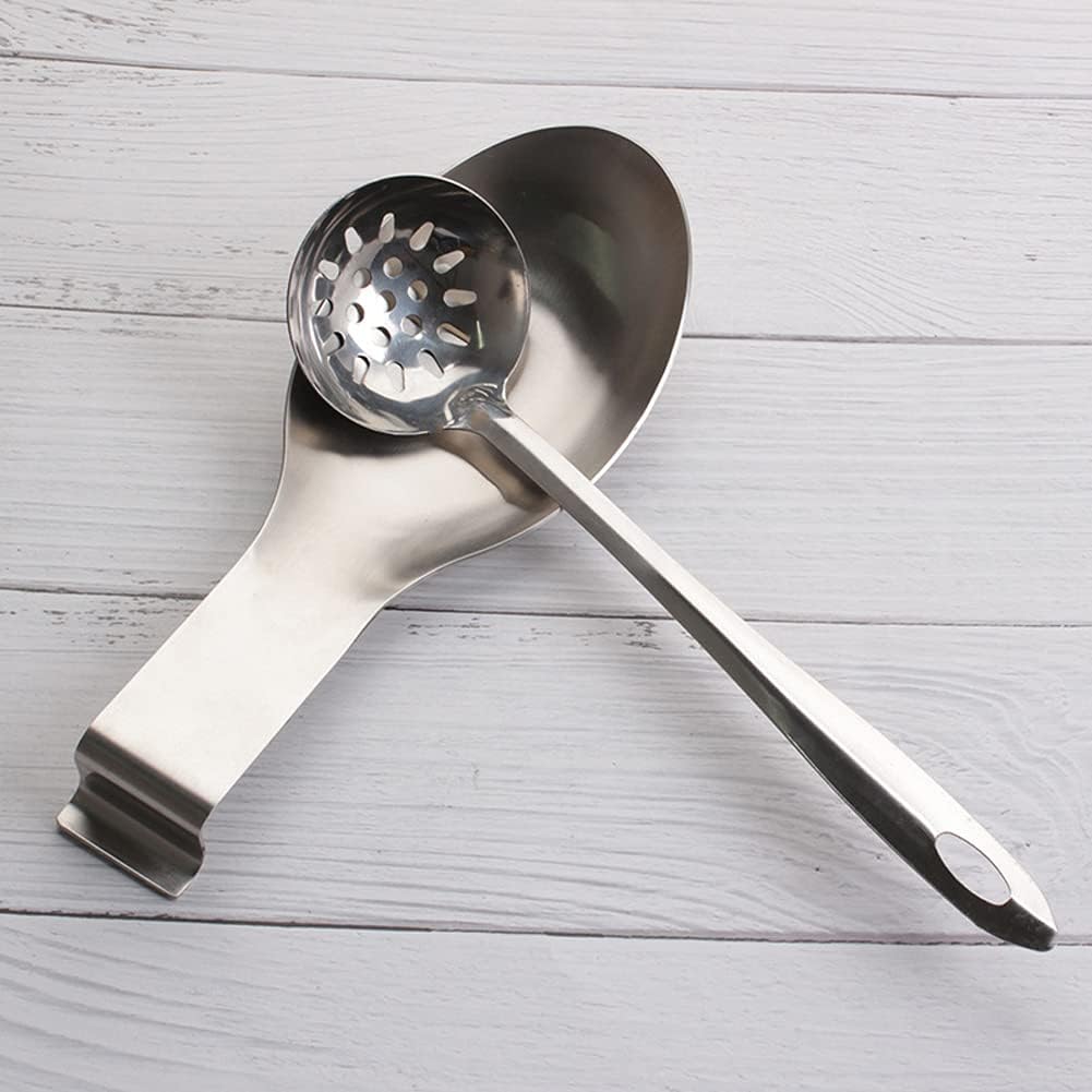 Spoon Rest Metal Silver