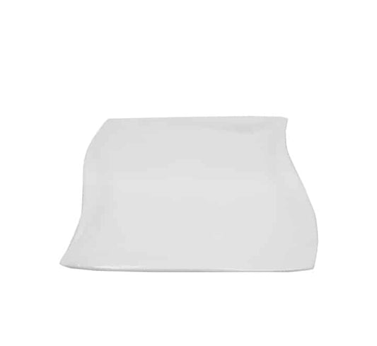 Square Dinner Plate White