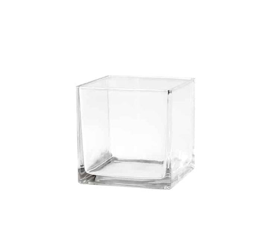 Square Glass Vase 6cm