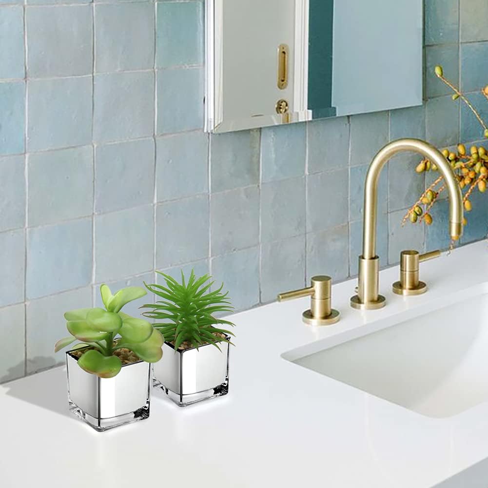 Square Glass Vase 6cm