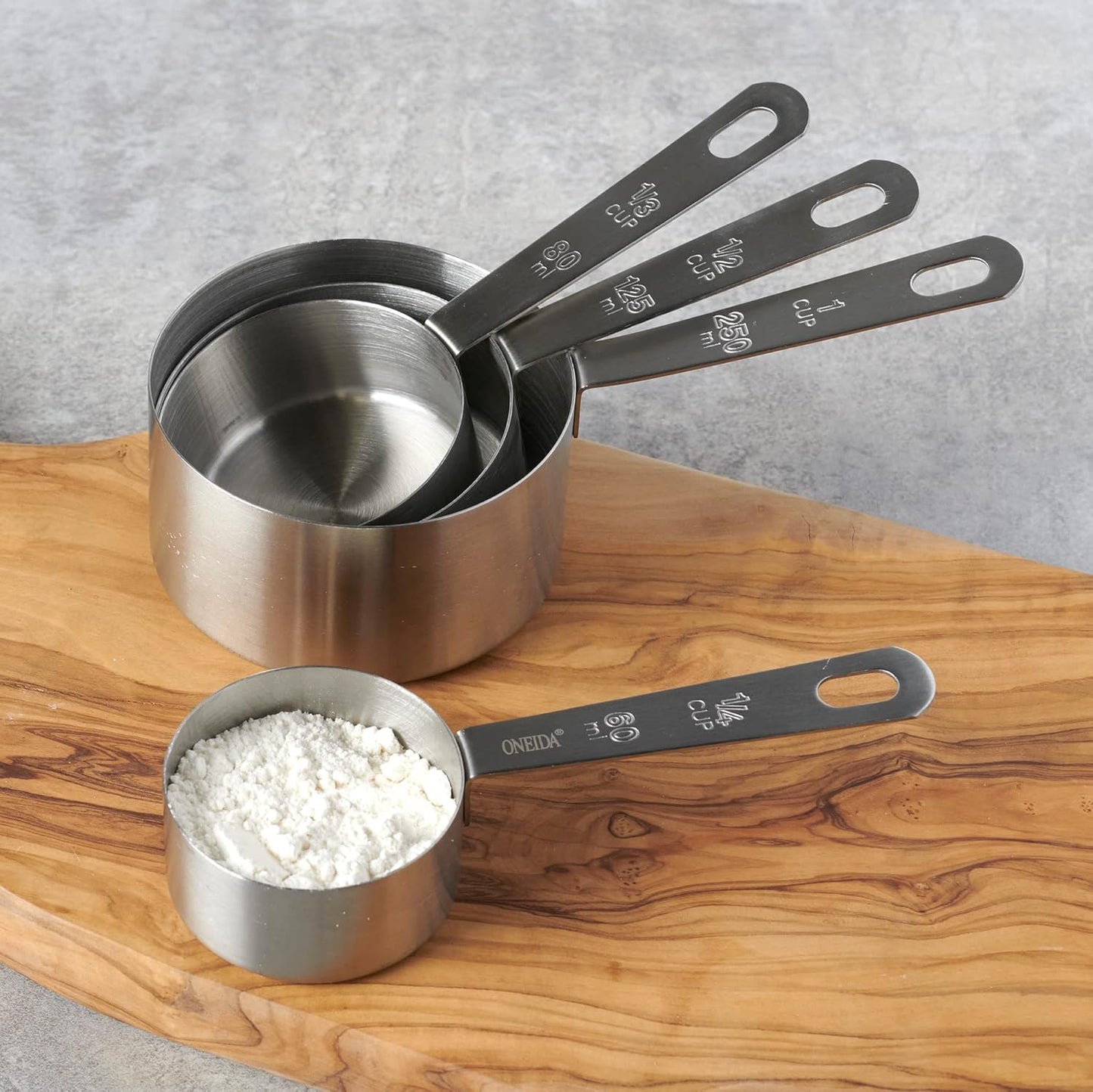 Stainless Steel Measuring Cups 4pc