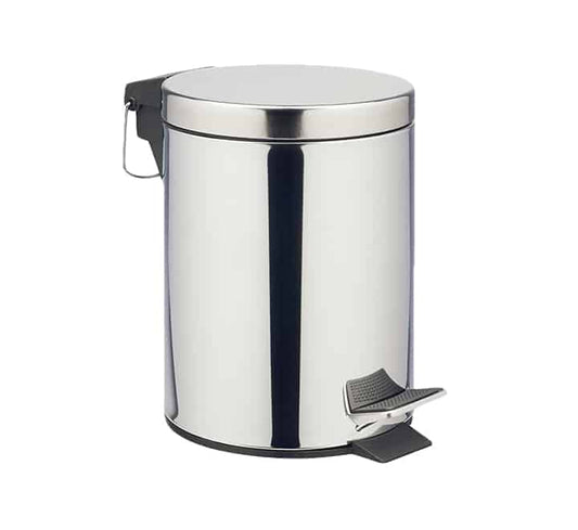 Stainless Steel Pedal Dustbin 5L