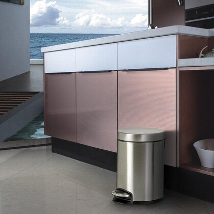 Stainless Steel Pedal Dustbin 5L