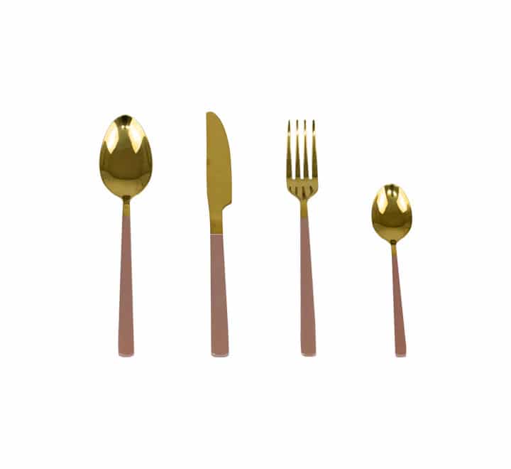 Two Tone Cutlery Set 4 Piece