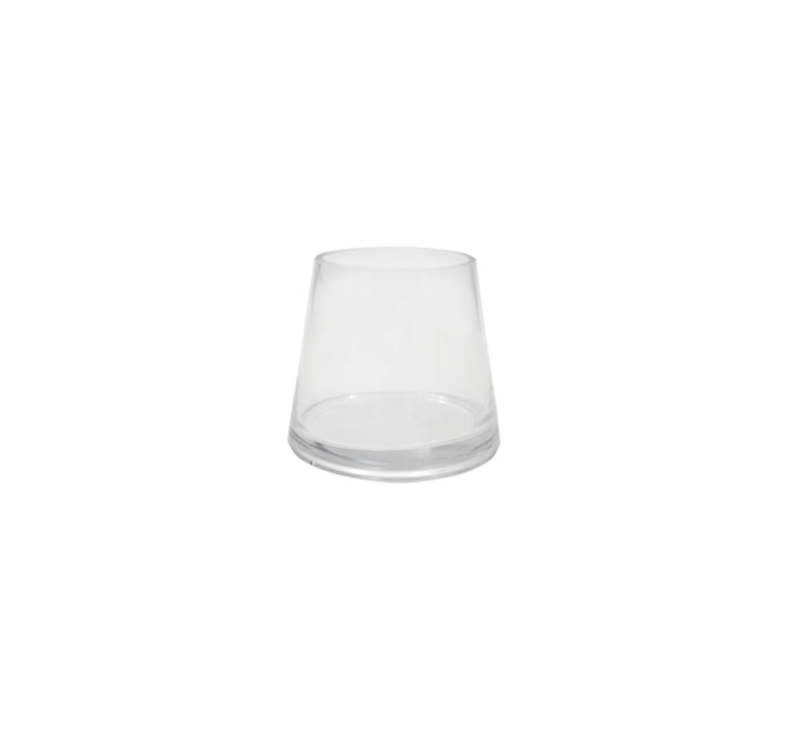 Whiskey Glass Vase - 11x8x10cm