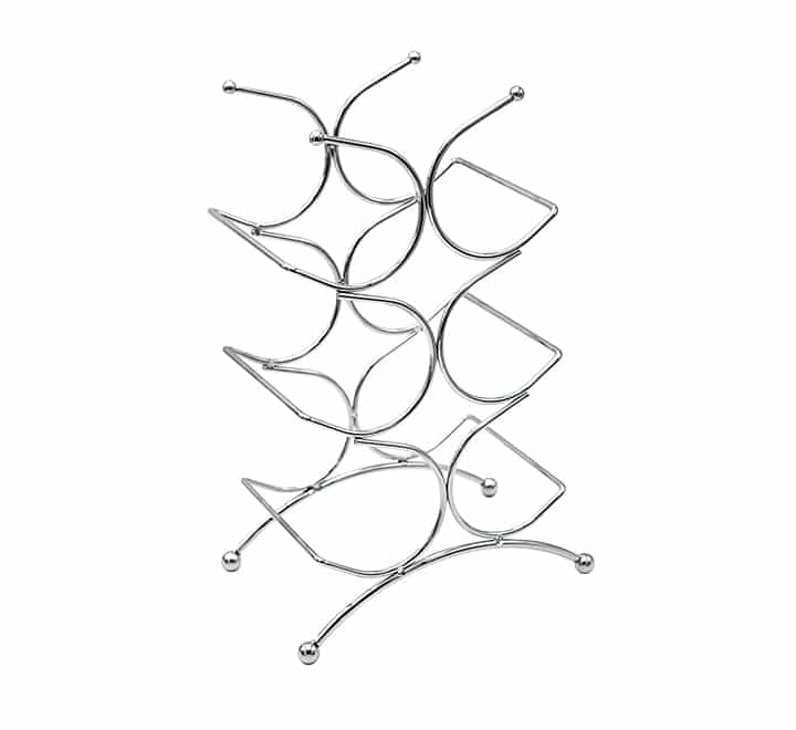 Wine Bottle Rack - 6 Bottles