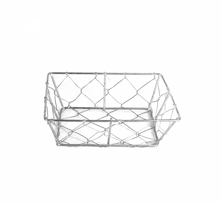 Wire Fruit Basket - 18x14x6cm