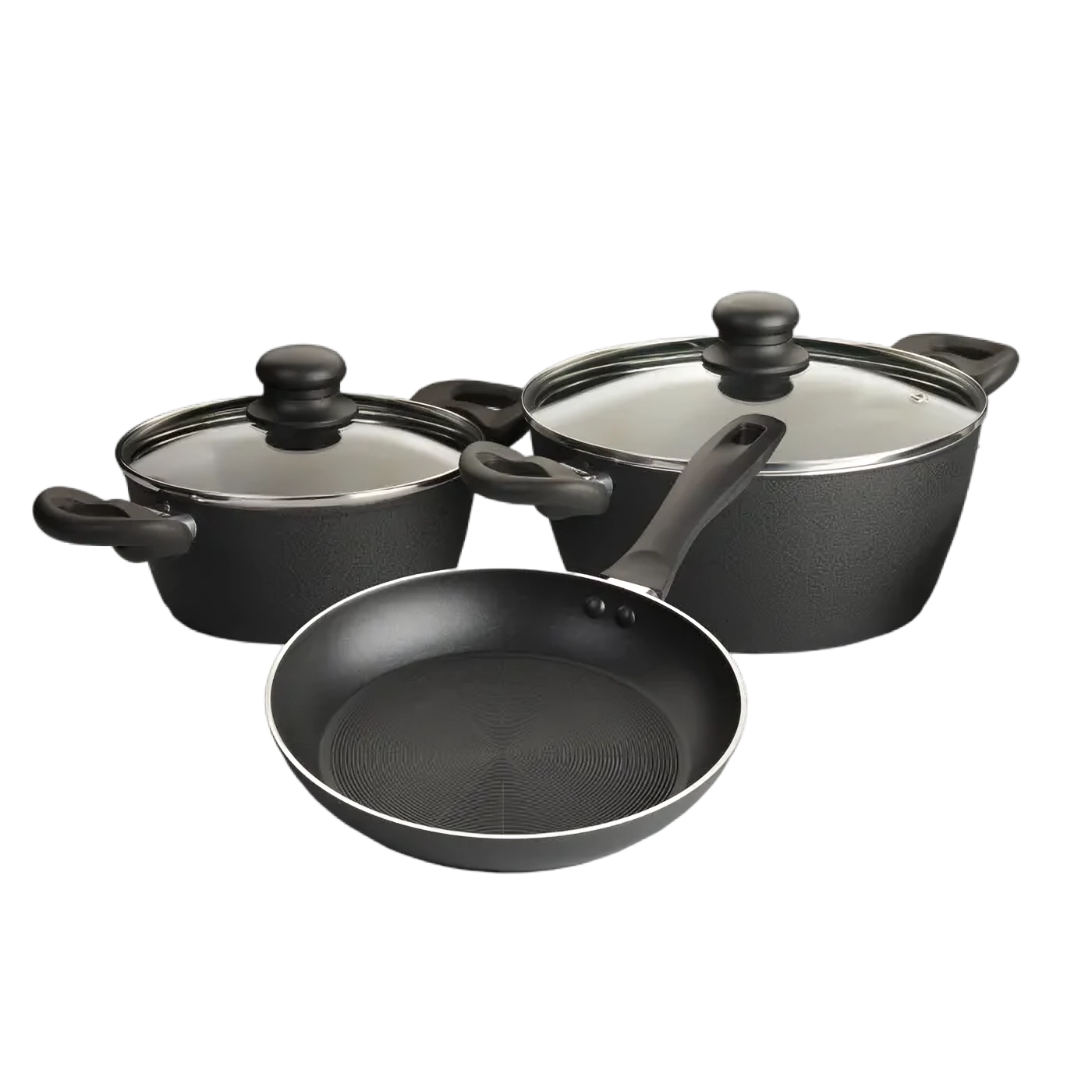 Bauer Apex Non-Stick 5pc Cookware Pot set