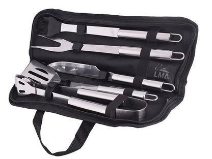 LMA 5-Piece Stainless Steel Braai Utensil Set