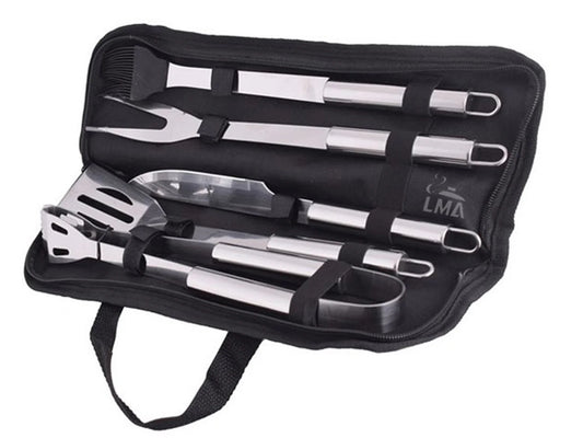 LMA 5-Piece Stainless Steel Braai Utensil Set