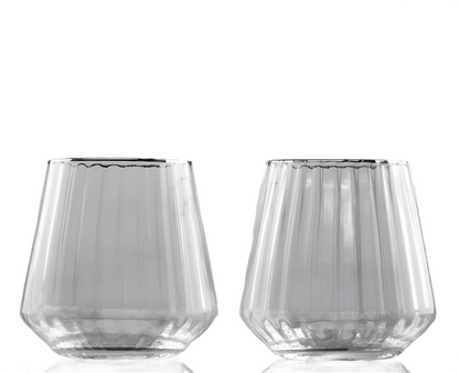 Danny Home Classy Striped Polar Design - Set of 4