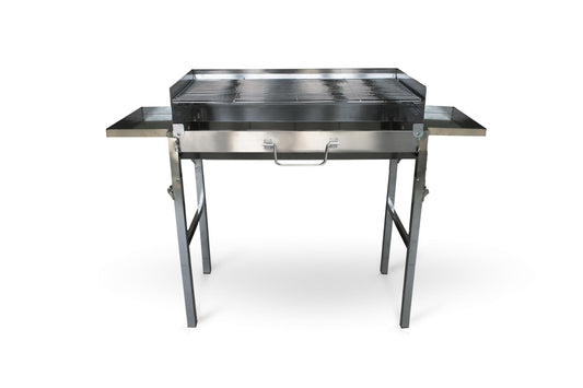 Megamaster Portable Stainless Steel Charcoal Grill