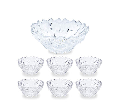 7pc Glass Bowl Set