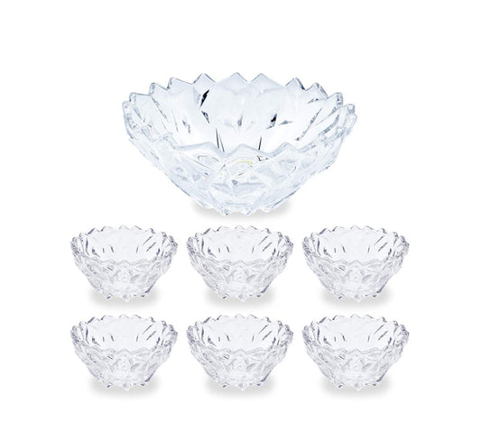 7pc Glass Bowl Set