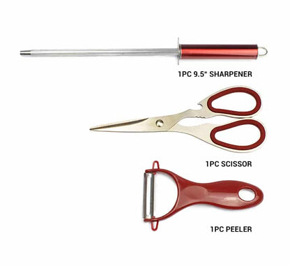 Chef's - 9 Piece Elegant Knife Set