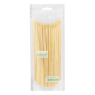 Bamboo Earth 100 x 300mm Bamboo Skewers