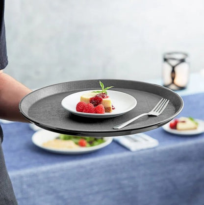 Bar Butler Non-Slip Round Tray - 355mm