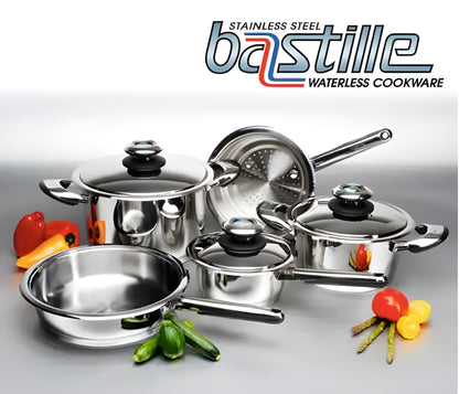 Bastille 8 Piece Stainless Steel Pot Set