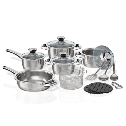 Bennett Read 16 Piece Stainless Steel Set