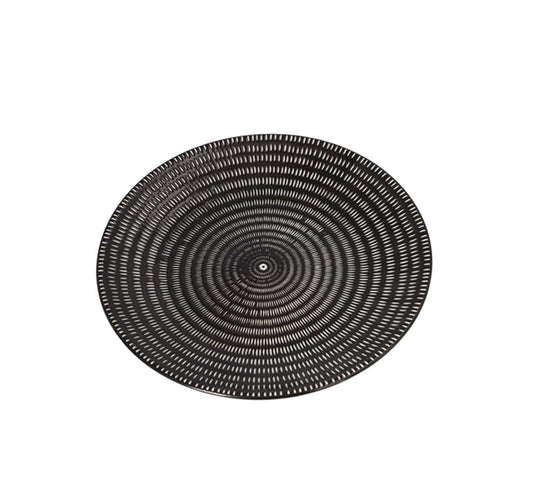 Black Tribal Dinner Plate 27cm